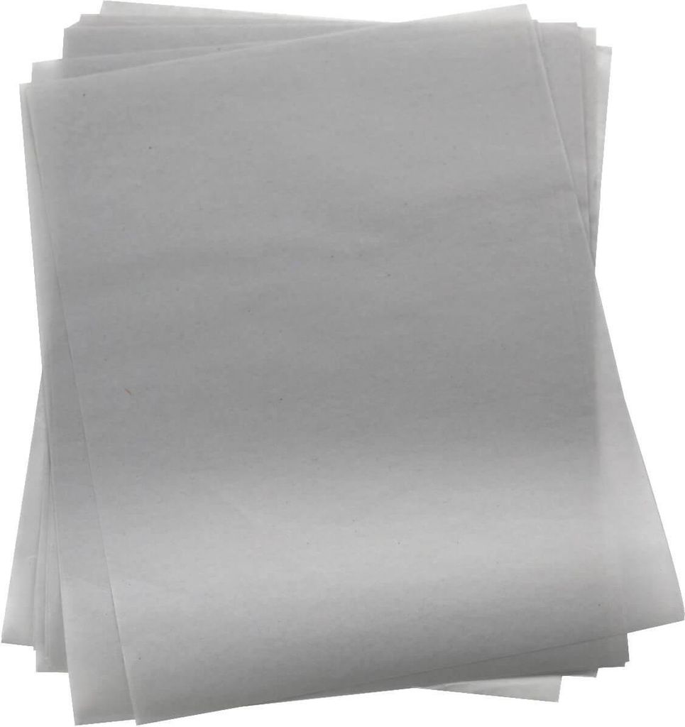 Wachspapier für Käse und Butter 20 Blatt 25,3 cm x 19,3 cm Produktbild 