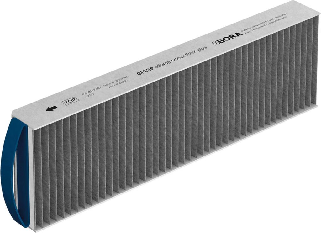 BORA GFESP, Geruchsfilter, Grau, 131 mm, 434 mm, 48 mm, 680 Produktbild 