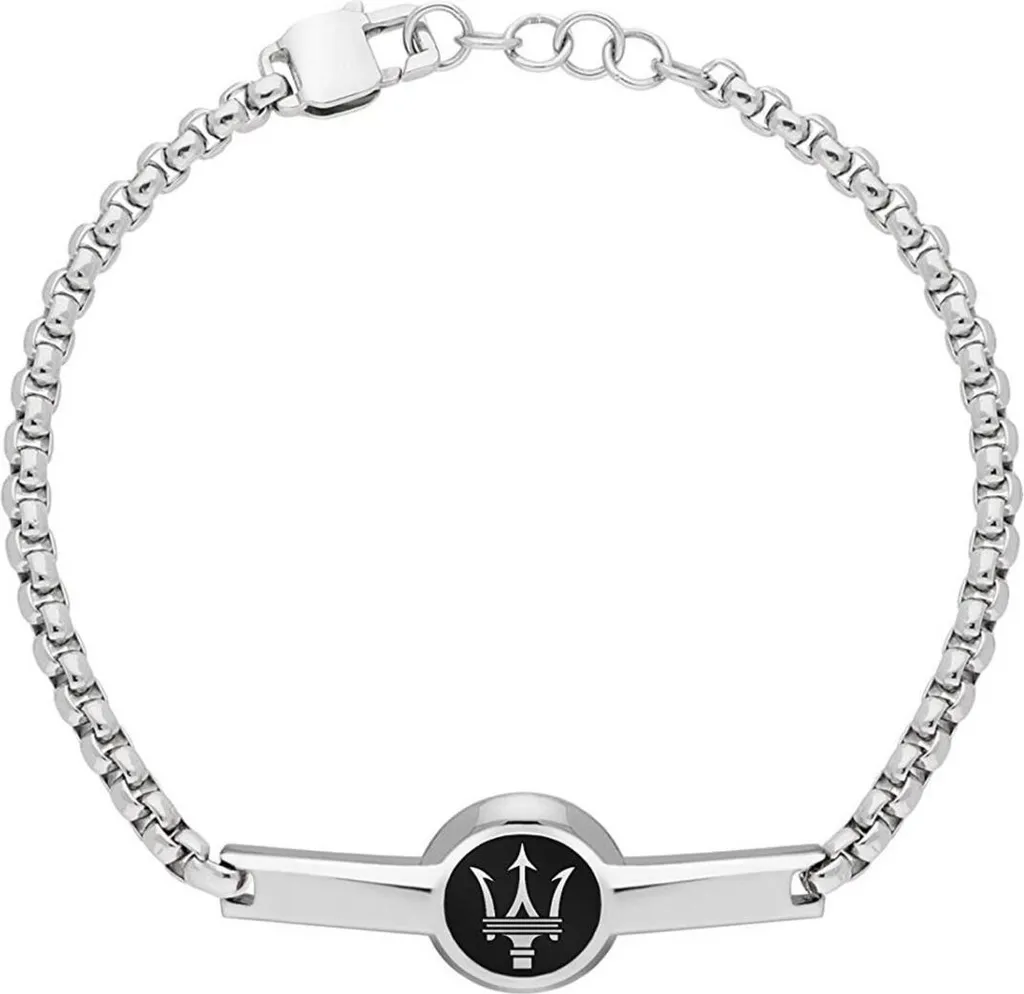 Bracelet Homme Maserati JM416AIK08 Acier Inoxydable et Maillon Bleu
