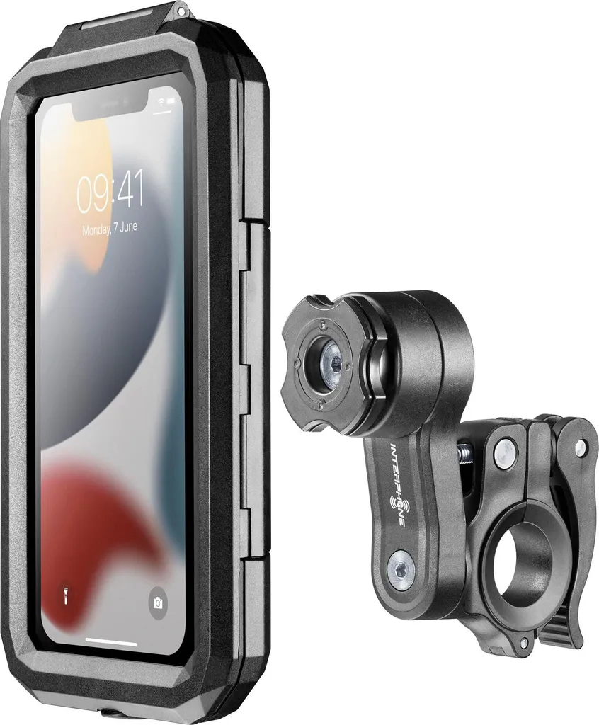 Kit Interphone Quiklox Armor Pro: Custodia Rigida Smartphone e Supporto