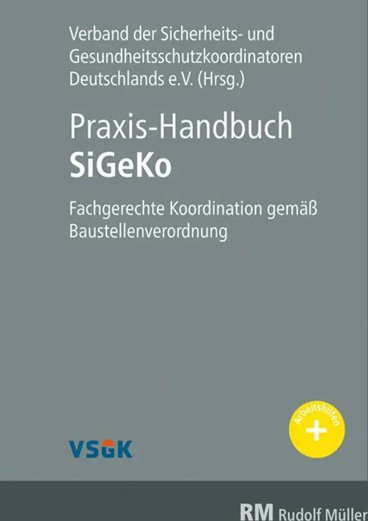 Livre technique SiGeKo : Guide de coordination sécurité pour chantiers