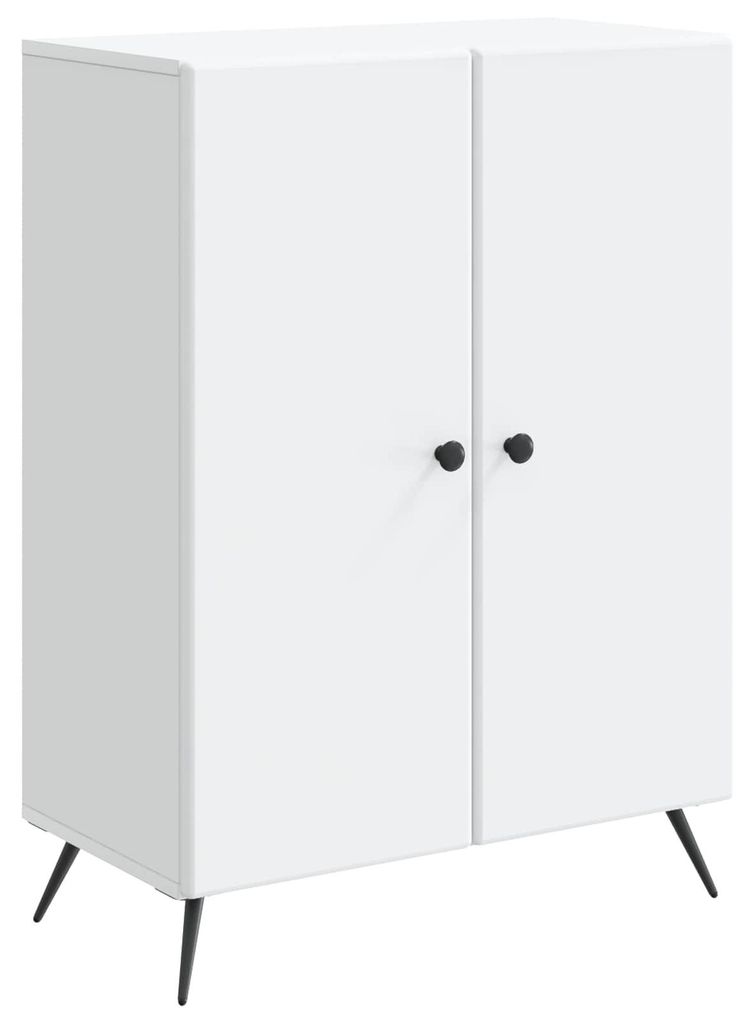 Sideboard Weiß 66 x 34,5 x 90 cm Holzwerkstoff