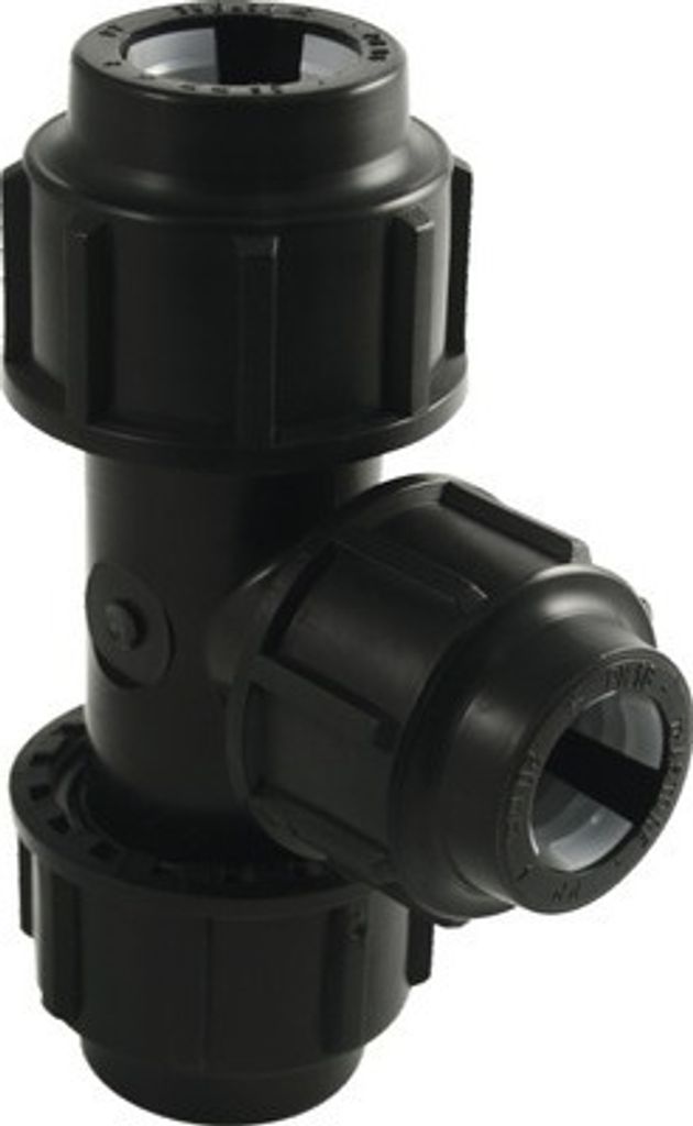 Marley Kaltwasserleitung T-Stück Ø 32 x 25 x 32 mm Produktbild 