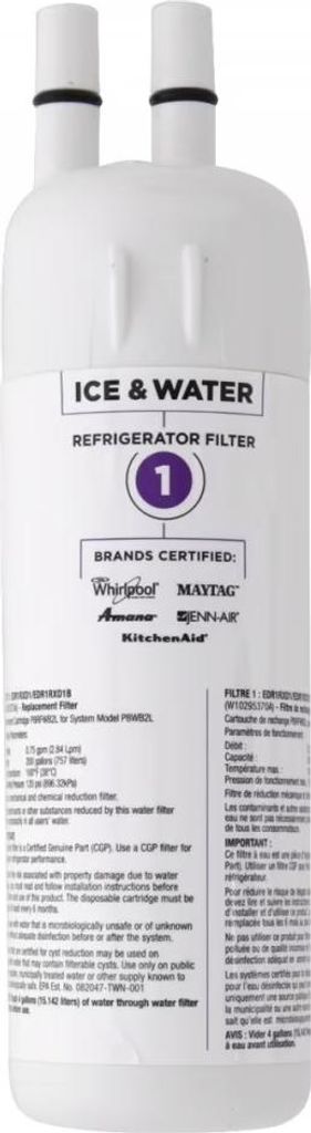 Whirlpool Kühlschrank Wasserfilter EDR1RXD1 W 10295370 Everydrop1 9081 P8RFWB2L