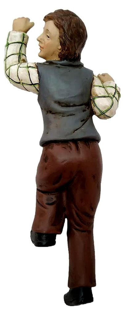 Krippenfigur Zimmermann für Leiter