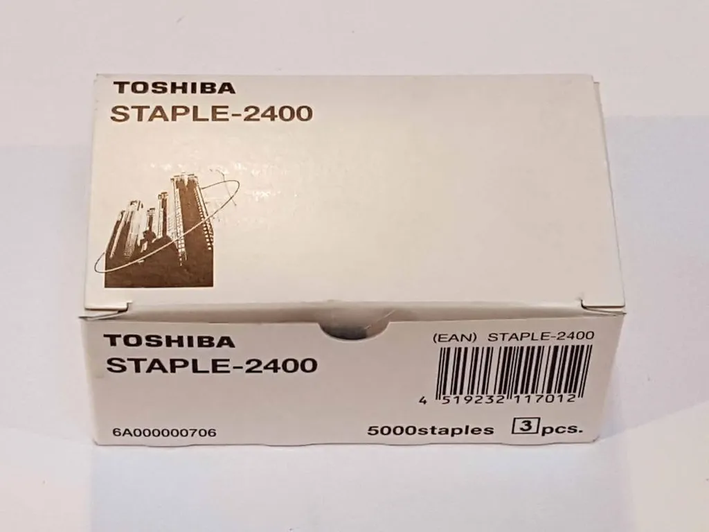 Agrafes robustes Toshiba 2400 6A000000706 pour reliure de documents
