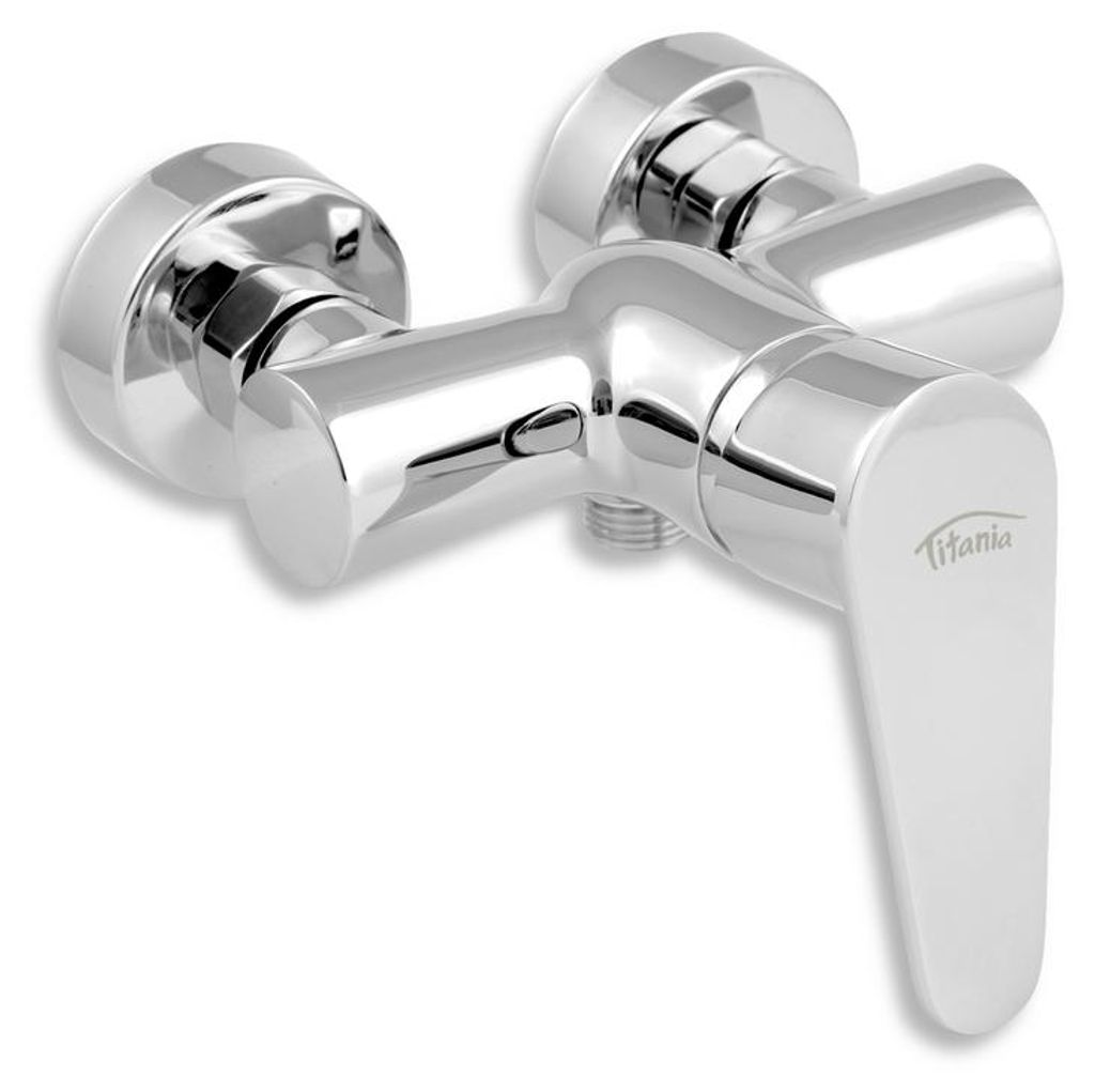 Bateria natryskowa bez akcesoriów 100mm Titania Fresh chrom Zdjęcie produktu 