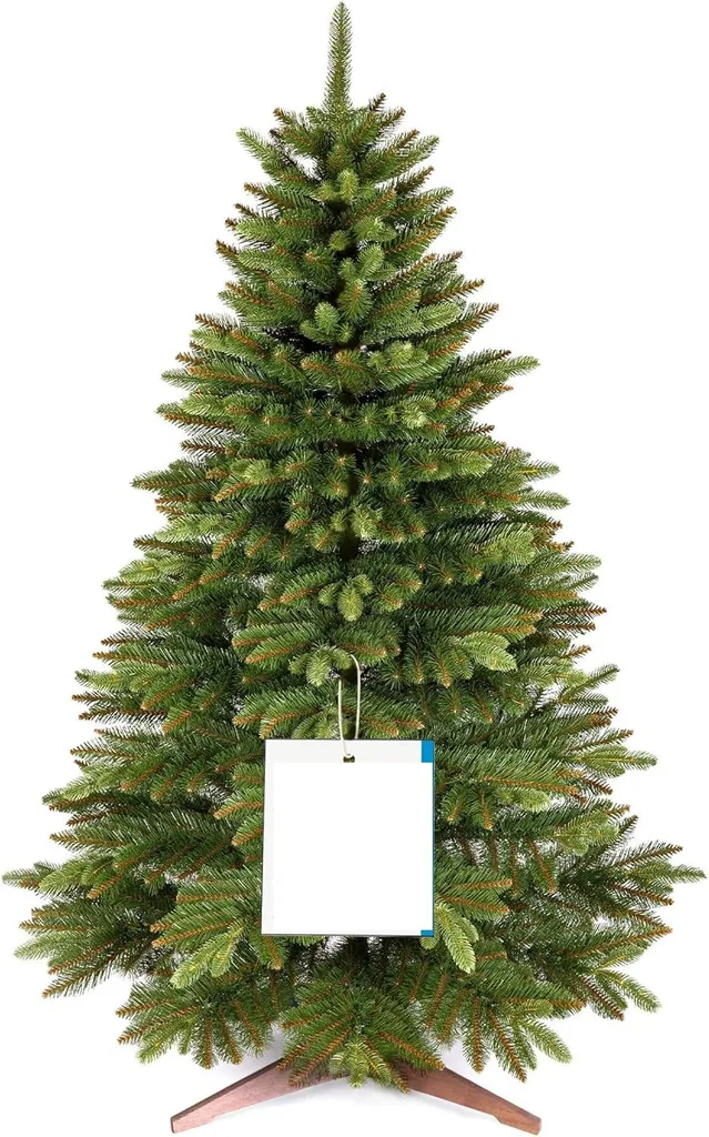 Sapin de Noël artificiel 180 cm réaliste - Arbre de fête haut de gamme