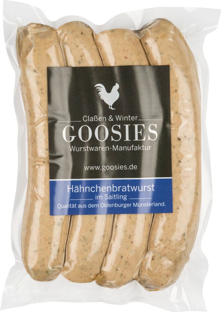 Hähnchenbratwurst im Saitling Produktbild 