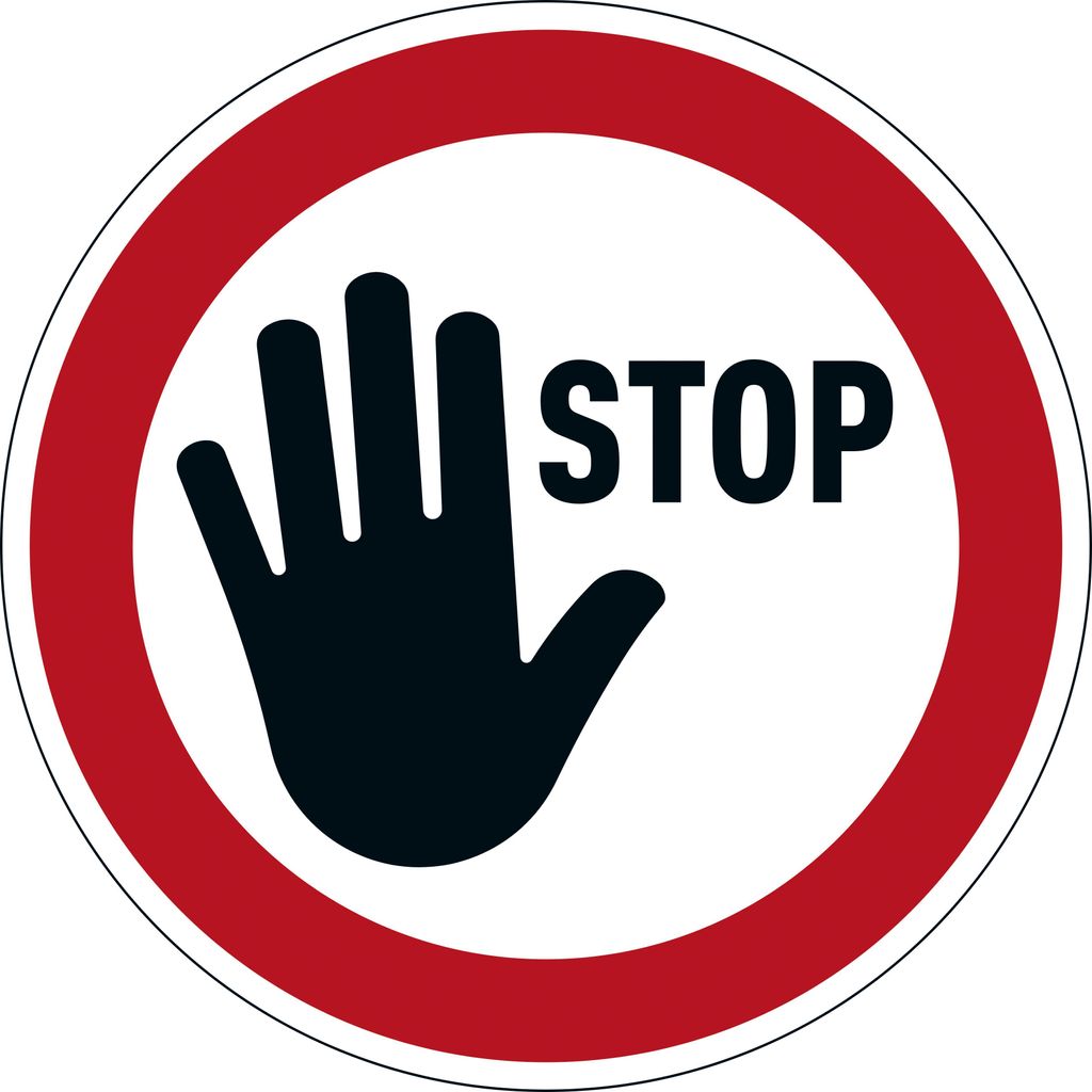DURABLE Verbotsaufkleber ''STOP'' Produktbild 