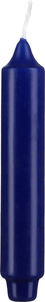 Stabkerzen (Zapfenfuß) Royalblau 170 x 30 mm, 12 Stück