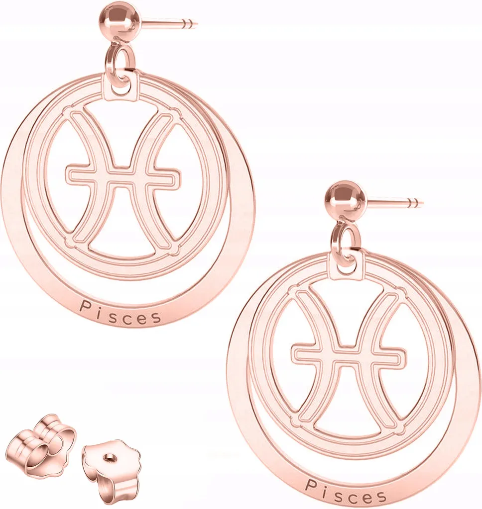Orecchini Pendenti Con Simboli Delle Costellazioni In Acrilico - 12 Segni Zodiacali, Ganci In Acciaio Inox, Regalo Donna - 3