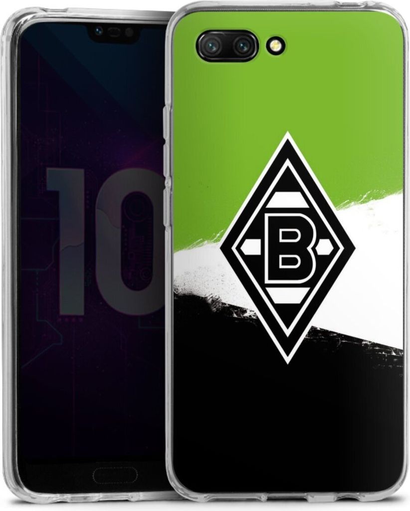 DeinDesign Handyhülle für Huawei Honor 10 Silikon Hülle Case Smartphone Schutzhülle Borussia Mönchengladbach Offizielles Lizenzprodukt BMG