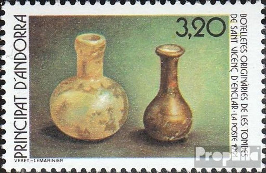 Briefmarken Andorra - Französische Post 1991 Mi 425 (kompl.Ausg.) postfrisch Kulturerbe