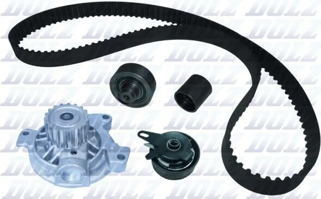 Kit de distribution DOLZ KD191 avec pompe à eau pour VW Crafter 2E 2F