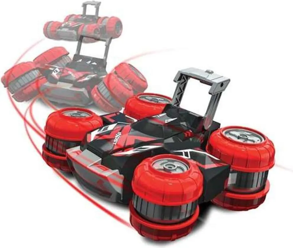 Exost Turbo Slide Rouge : Voiture Télécommandée avec Rotation à 360°