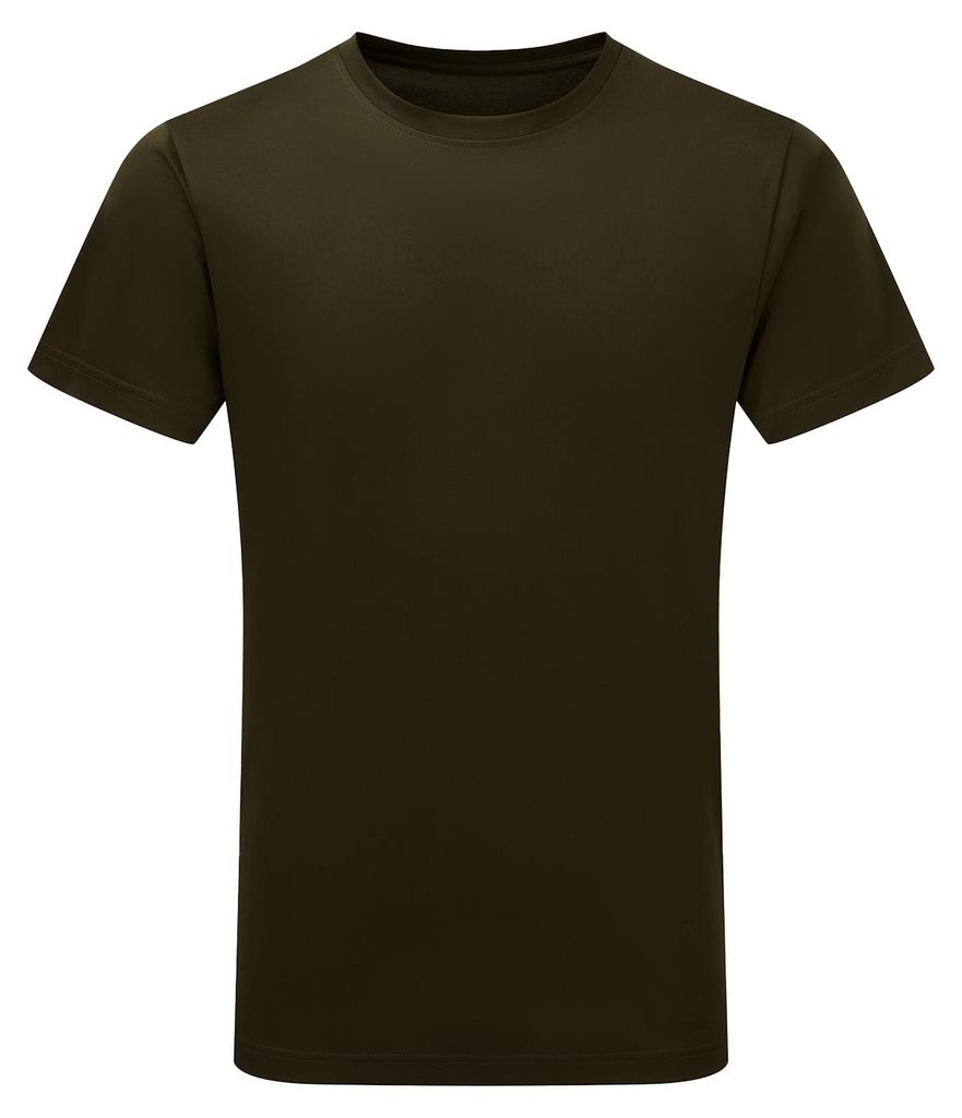 Tri Dri Herren Fitness T-Shirt, kurzärmlig RW4798 (S) (Armee-Grün)
