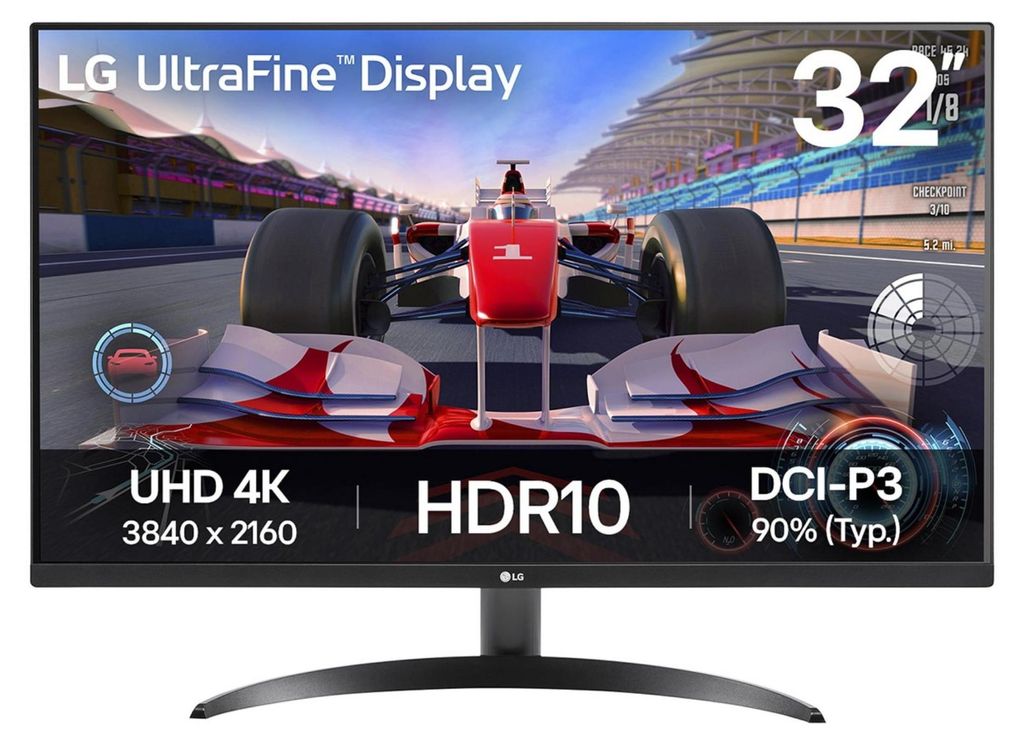 Lg 32ur500k-b 32 ́ ́ 4k Va Led Monitor One Size / EU Plug 220V One Size