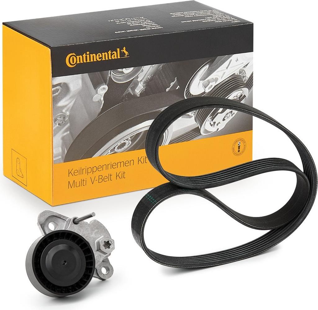Continental ContiTech 6PK1005K1 Keilrippenriemensatz für VW Golf VII Schrägheck (5G1, BQ1, BE1, BE2) Polo Schrägheck (6R1, 6C1) Passat Variant T...