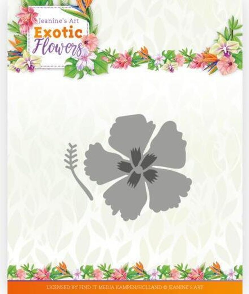 Stanzschablone - Jeanines Art - Exotic Flowers - Exotic Produktbild 