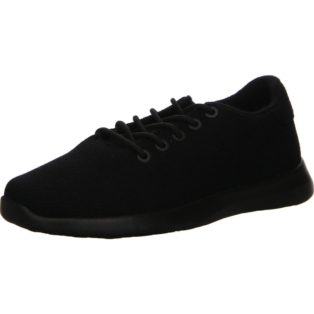 Giesswein Merino Wool Knit Herren Sneaker in Schwarz, Größe 45