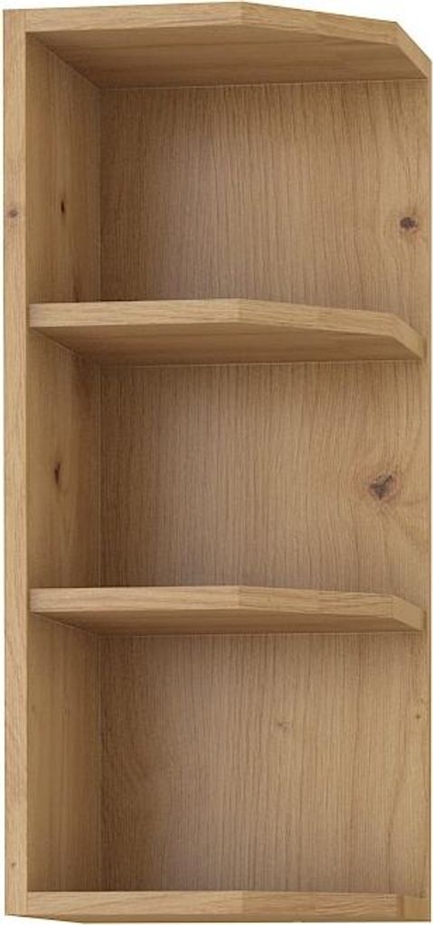 Oberschrank LUNARA – Breite 30 cm, Eiche (handwerklich gefertigt)
