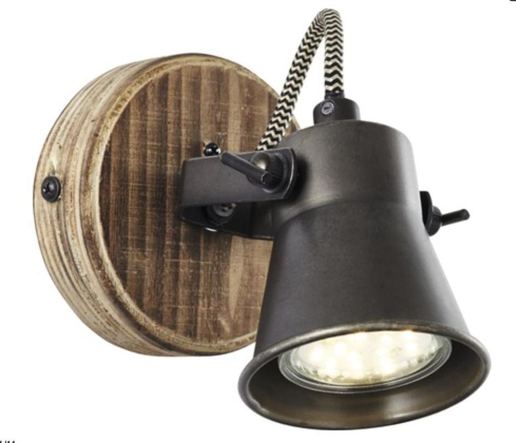 Wandleuchte Wandspot Spot 1 Flammig Lampe Leuchte Brilliant 85610/46