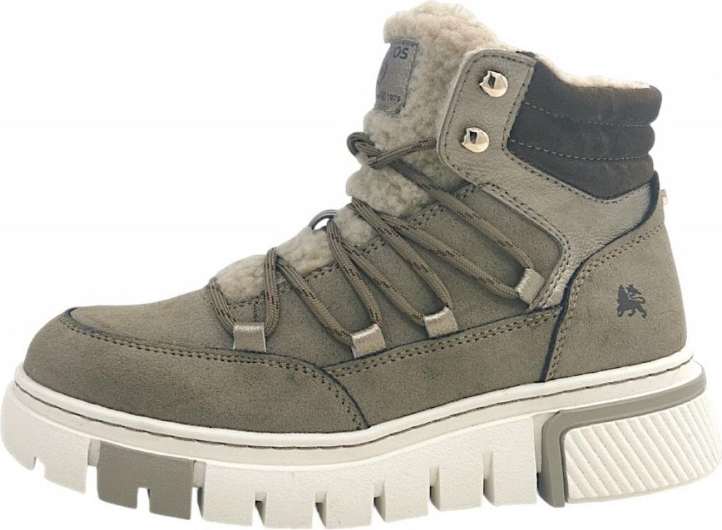 Lerros Damen Schnürstiefel in Braun, Größe 38