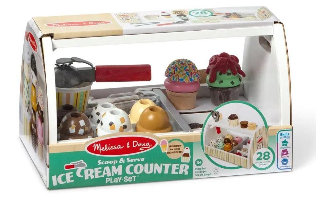 Melissa & Doug MPP PLF ScpServeWdnIceCream Cntr GML, 3 rok Obrázok produktu 