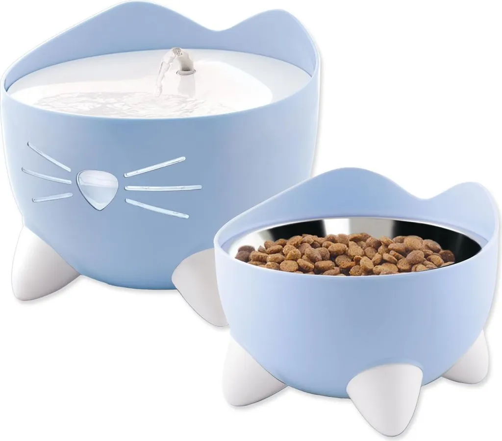 Catit Pixi Kombi-Kit Bleu avec Brosses de Précision pour Pompe et Bac