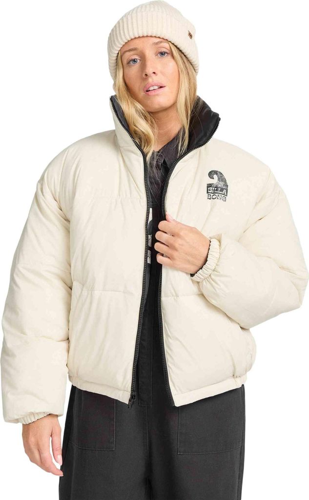 Billabong Jacket EBJJK00140-BPB in BLK/PINK/BLK color size x-small