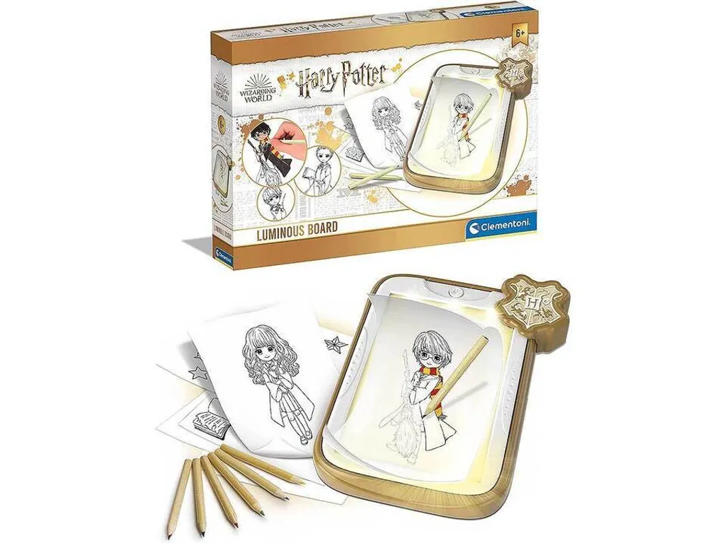 Tablette Lumineuse Harry Potter Clementoni pour Dessiner et Décalquer - 13