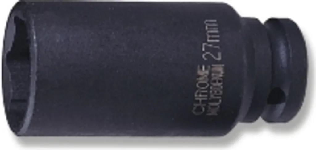 Douille à choc Jonnesway 1/2 pouce hexagonale 34mm en acier Cr-Mo