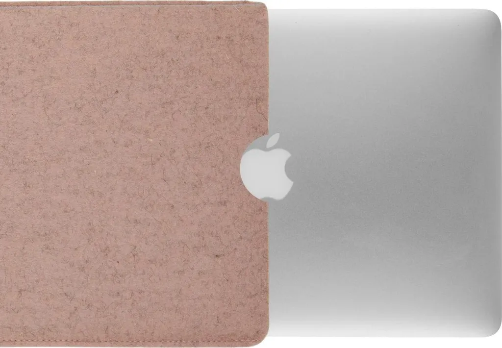 Custodia MacBook Pro 16 Feltro Rosso Fatta a Mano | Cover Protettiva M1 M2