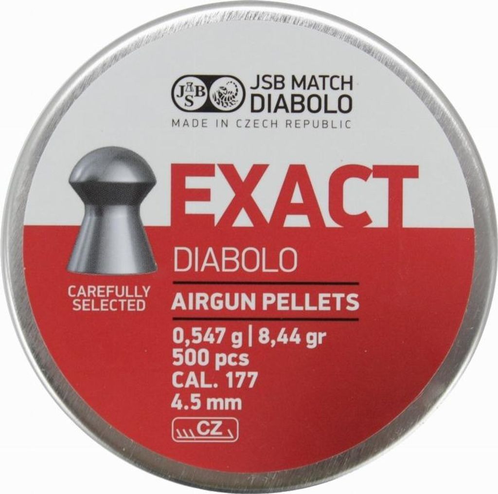 Diabolo Jsb Exact Diabolo 4,50 mm 1 confezione = 500 pezzi Immagine del prodotto 