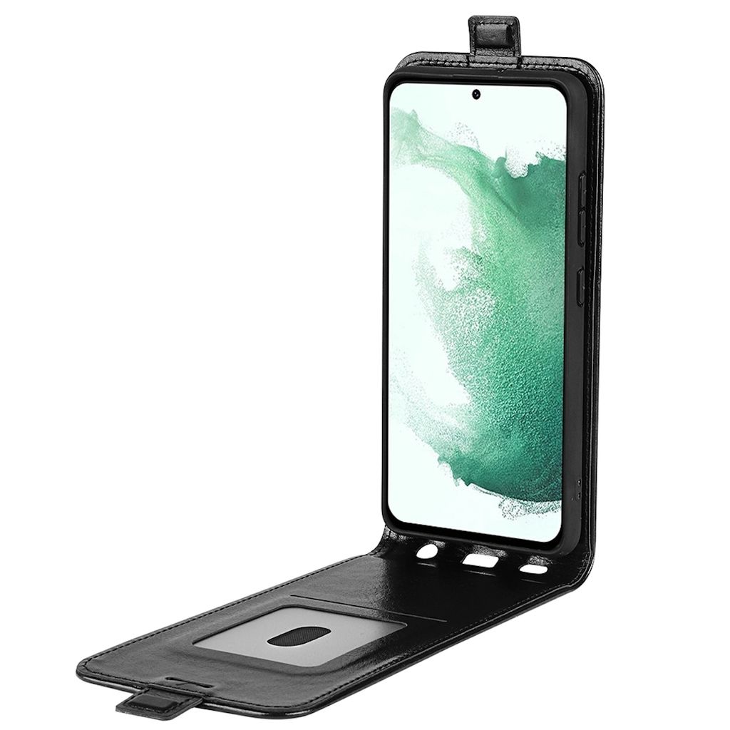 Für Samsung Galaxy S23 Plus Flip Handy Tasche Schwarz Hülle Produktbild 