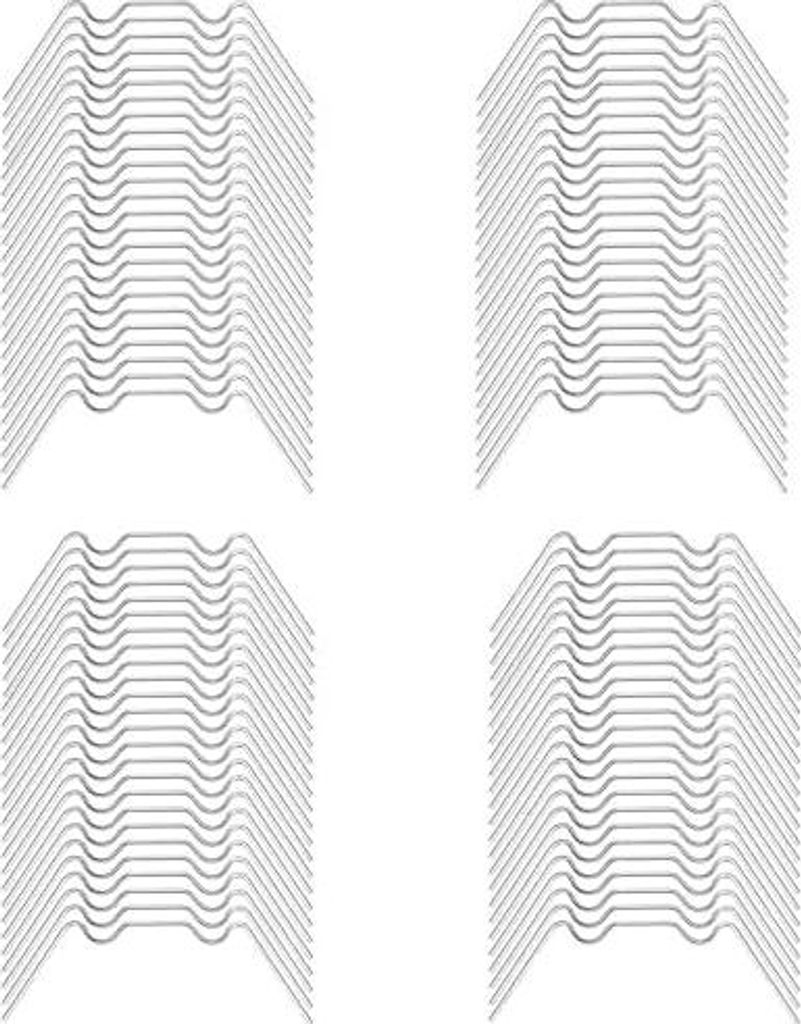 100 Stück Gewächshaus Klammern, Gewächshausklammern Universell Kompatibel Gewächshausplatten Hohlkammerplatten Glashaus