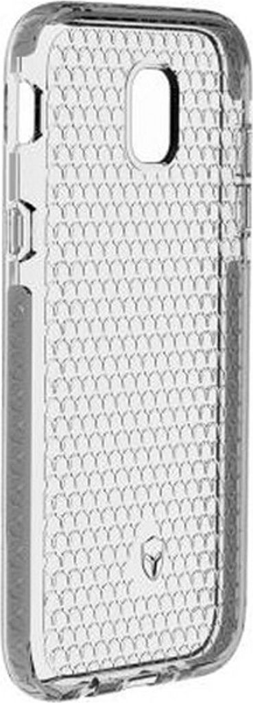 Force Case, Verstärkte Hülle für Samsung Galaxy J3 2017 LIFE, Silber