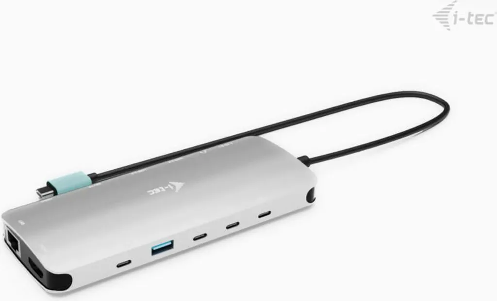 Station Dock USB-C i-Tec pour Télétravail Multi-écrans C31NANOTRIPLEDOCK