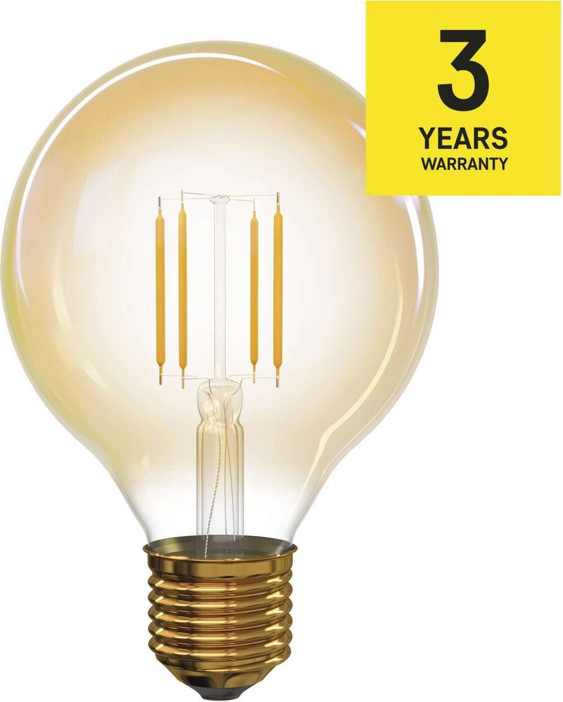 LED žiarovka 4W 380lm E27 teplá biela+ žiarovka Obrázok produktu 6