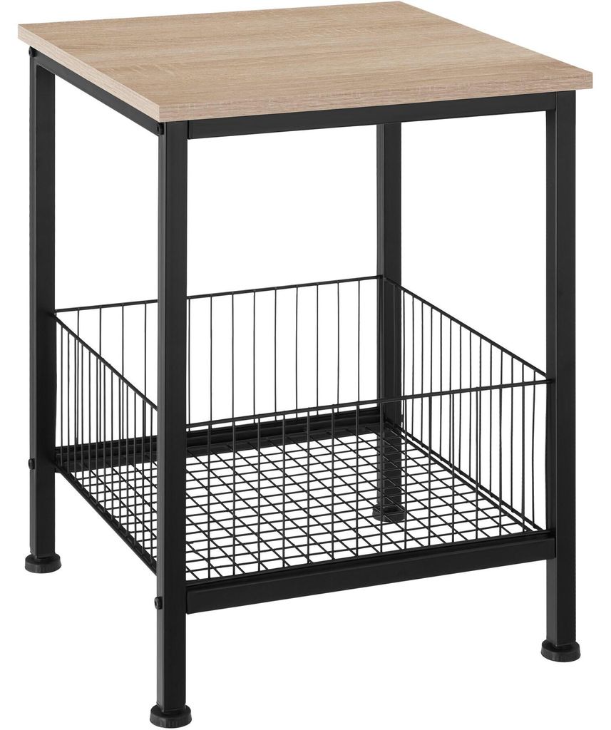 tectake® Beistelltisch Grimsby 40x40x55,5cm Produktbild 