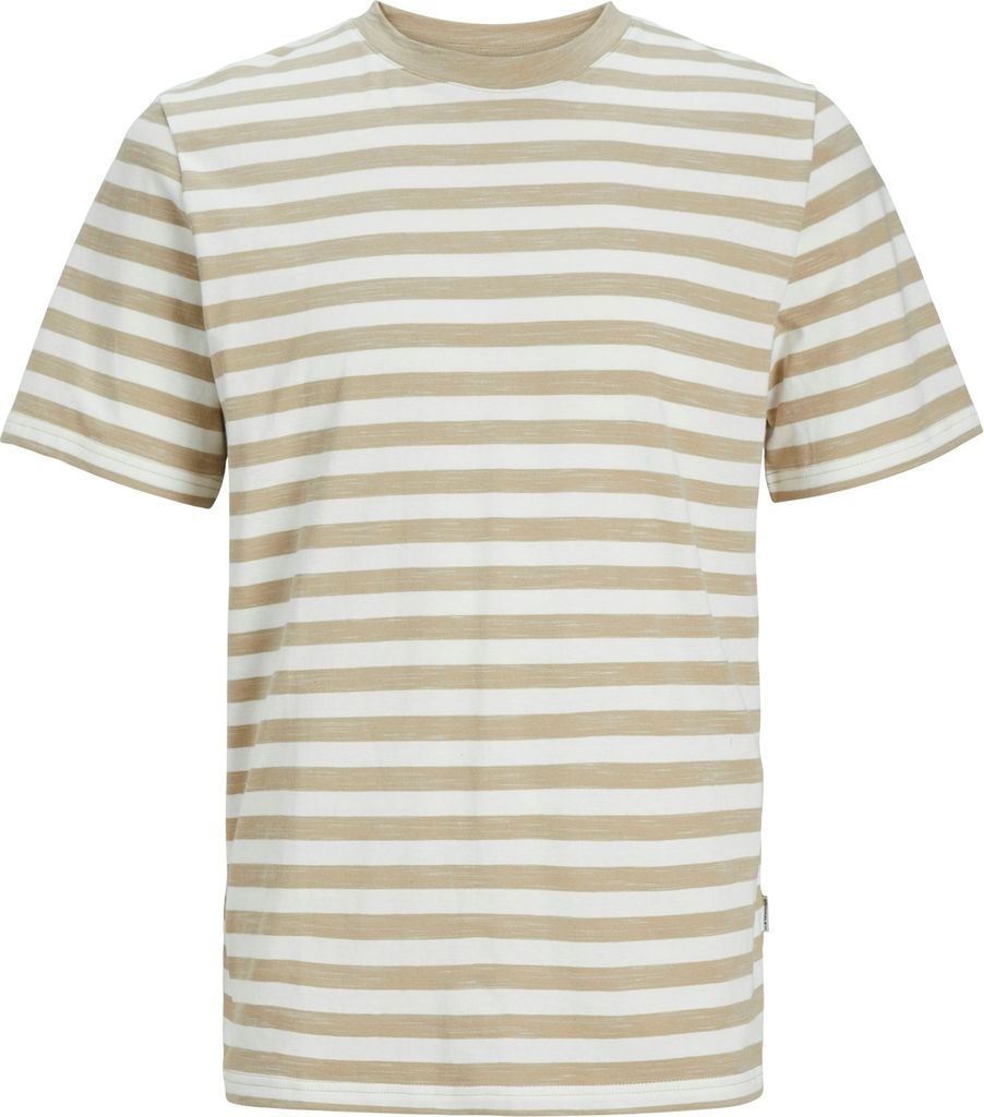 JACK&JONES ORIGINALS JORTAMPA STRIPE TEE SS CREW NECK Fields Of Rye XL