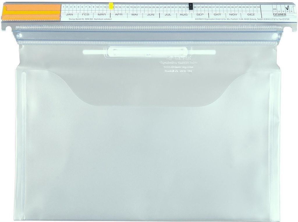 Terminmappe "VISIMAP, A4 quer, 2 angeschweißte Produktbild 