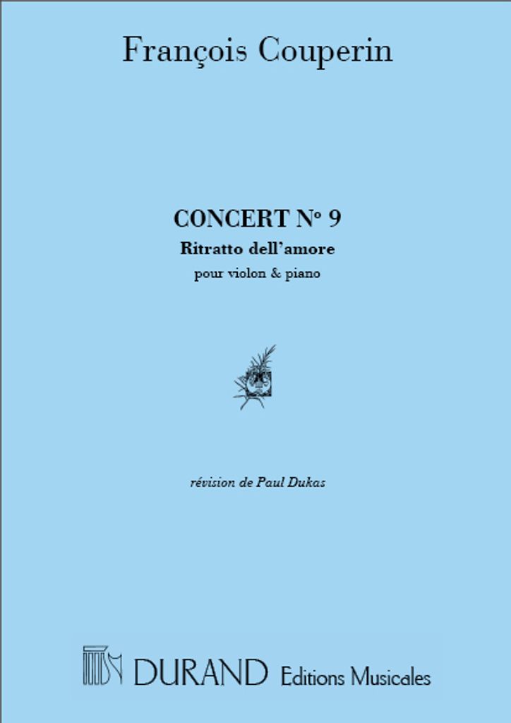 F. Couperin Concert N 9 Violon-Piano Violin and Piano