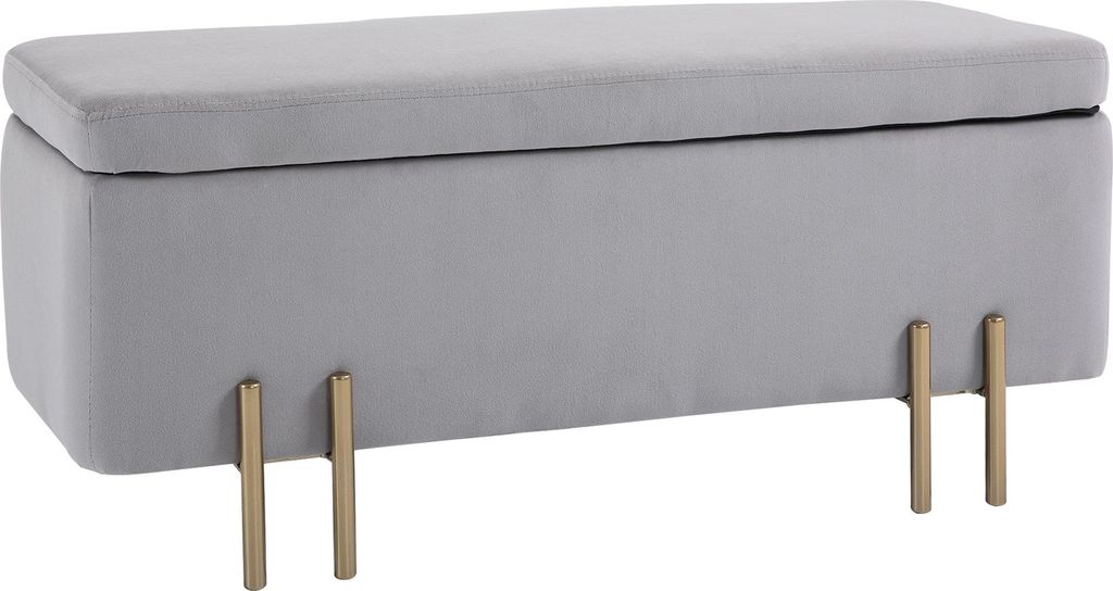 HOMCOM Lavice Elegantní čalouněná lavice Lavice s úložným Obrázek produktu 