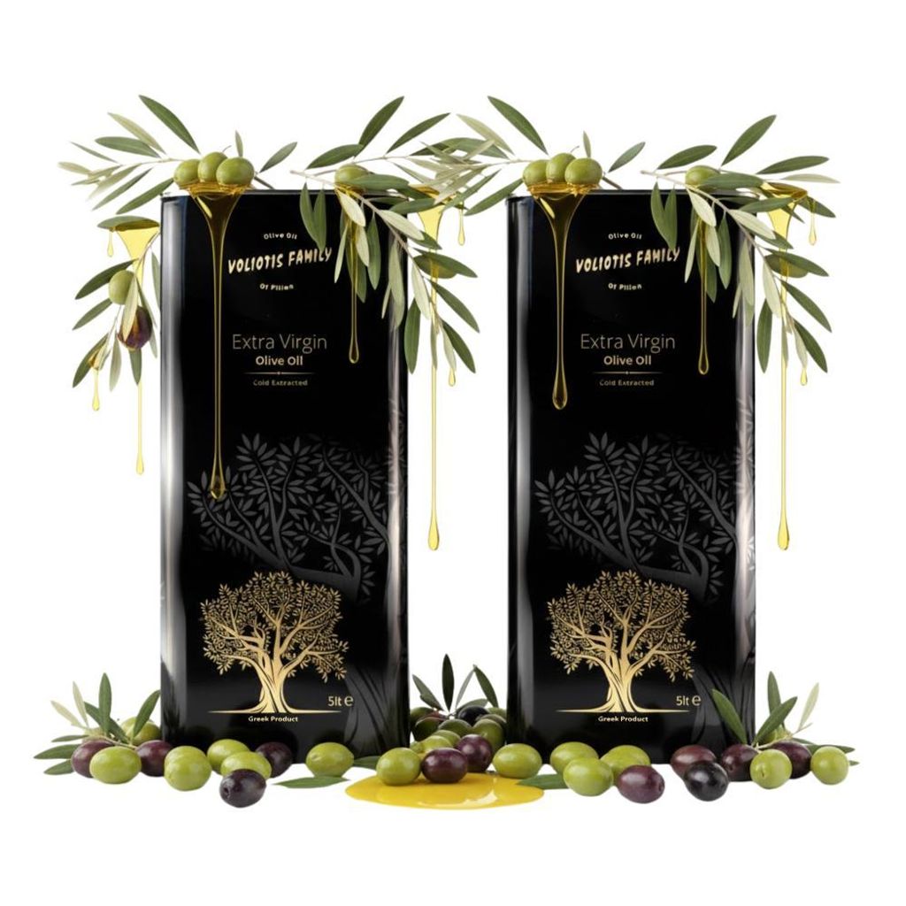 Olivenöle 2x5 L - Unfiltriert - Fruchtiger Geschmack - Produktbild 
