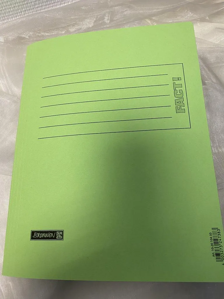 Classeur de rangement A4 vert BRUNNEN pour archivage de documents - 2