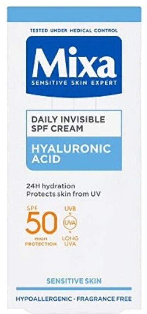 Crema idratante quotidiana SPF 50 (Daily Invisible SPF Immagine del prodotto 