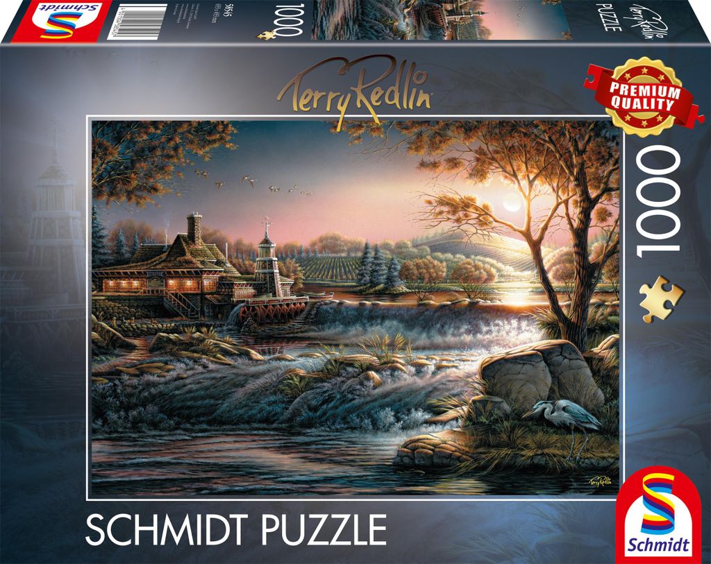 Terry Redlin: Lichter in der Wildnis (1000 Teile) Produktbild 
