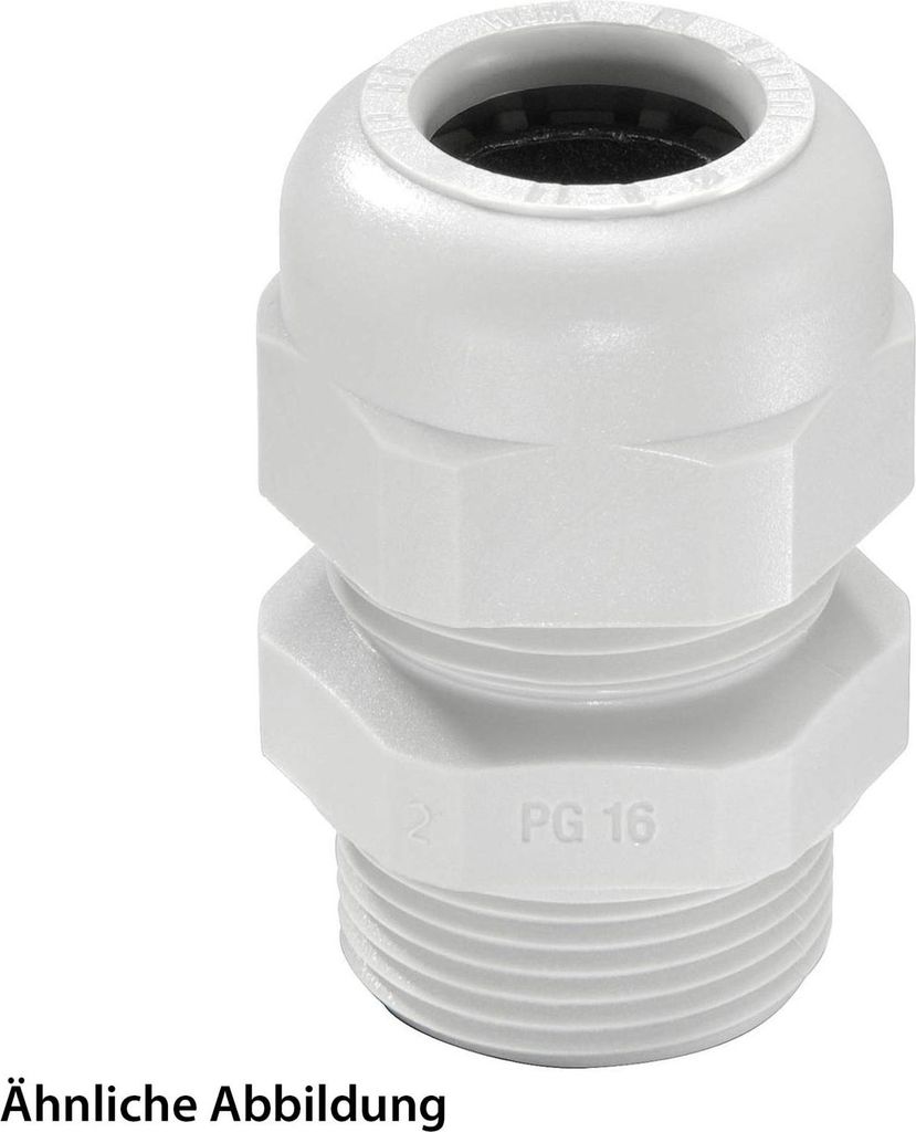 "Verschraubung PG16x1,41 mit Zugentlastung Polyamid (PA) Gewindelänge 11,0mm"